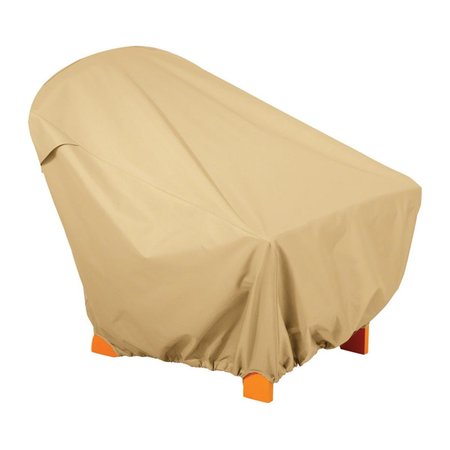 PROPATION Brown Polyester Chair Cover, 36 x 31.5 x 33.5 in. PR2513776